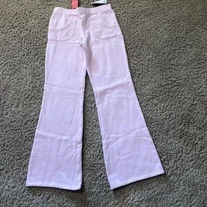 Vintage NWT Gymboree “sweeter than chocolate” pink rhinestone pocket pants Sz 12